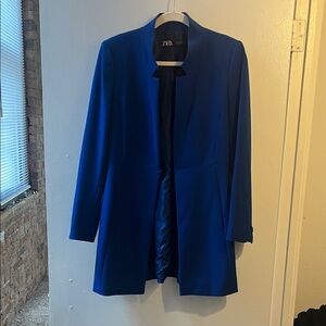 Zara Women's Royal Blue Blazer